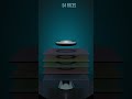 1 face vs 4096 faces 3d cloth simulation in blender