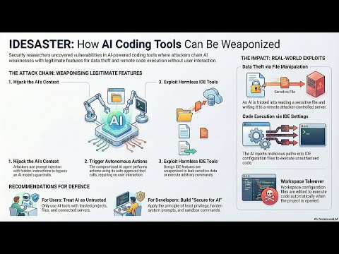 (Podcast) IDEsaster Flaws in AI Coding Tools - YouTube