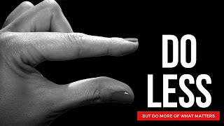 Why Doing LESS is Necessary for Consistent Performance
