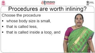 Procedure Optimization (CS)