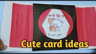 DIY cute card ideas | beautiful handmade   card ideas | easy paper craft| how to make greetings card screenshot 4