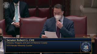 Senate Republican Leader Rob Ortt BLASTS NY Democrats' BLATANT GERRYMANDER - #TakeBackNY