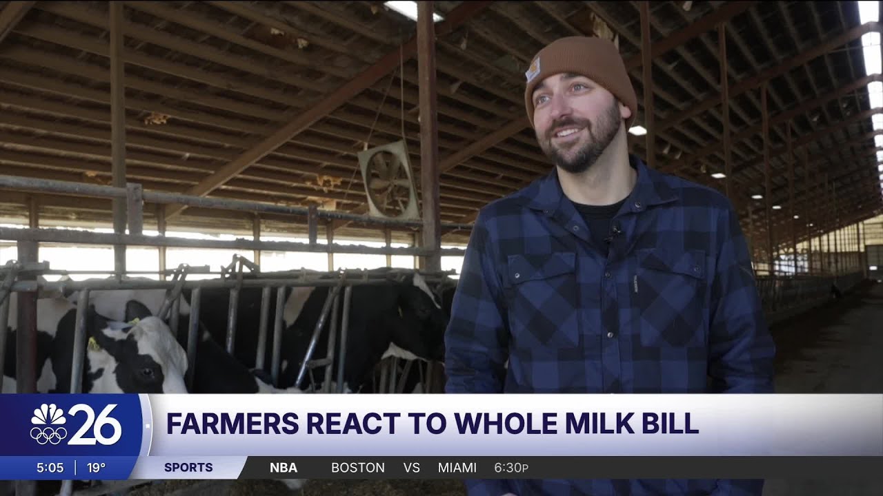Whole milk is back on the table; Manitowoc County farms hope for industry boost