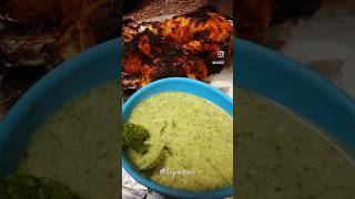 Homemade Chicken Tandoori with Mint Chutney | drliyasaiii97 | shorts chickentandoori  chicken