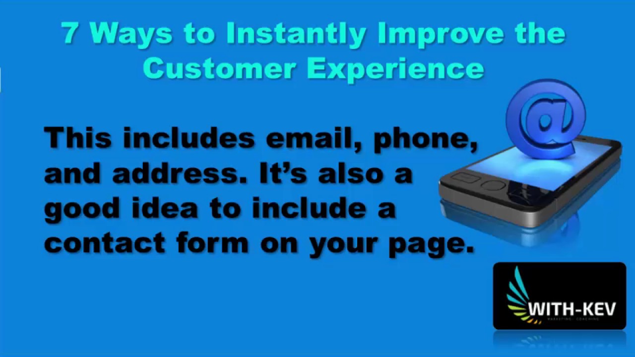 7 Ways to Instantly Improve the Customer Experience - YouTube