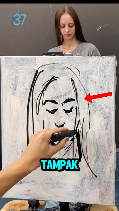 Dari Coretan Biasa Menjadi Lukisan yang Memukau 🎨 😲!!