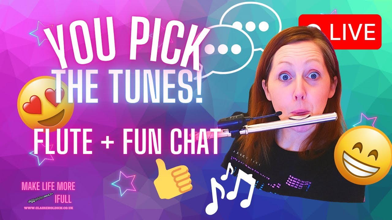 LIVE Flute Requests 🎶 Play Your Faves + Fun Chat & Music Facts!