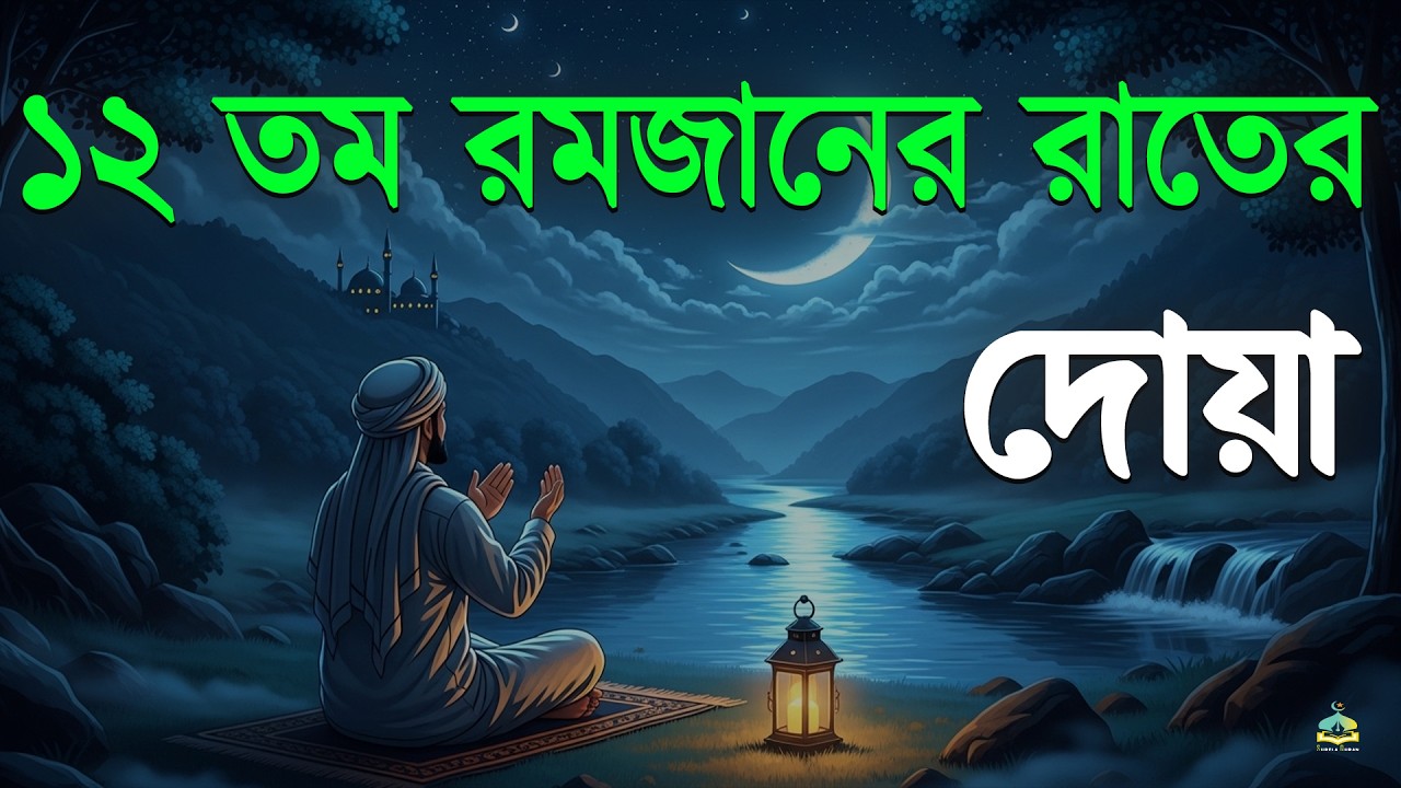 মাহে রমজানের ১২ তম দিনের আমল | আবেগময় কন্ঠে রমজানের দোয়া | Dua For Ramadan 2026 | Alaa Aqel.