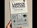 UGC NET Paper 2 | Labour Welfare Important Notes for Quick Revision