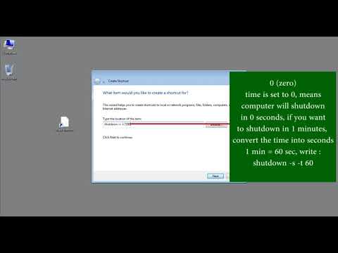 How to Shutdown a Computer in a Specific Time Without Any Software on Windows