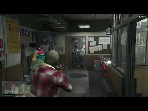 GTA V ATRACO AL BANCO DE LA NACION DEL PAIS