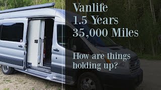 Vanlife  18 months and 35,000 miles later update  How is my 2020 Coachman Beyond Van holding up?