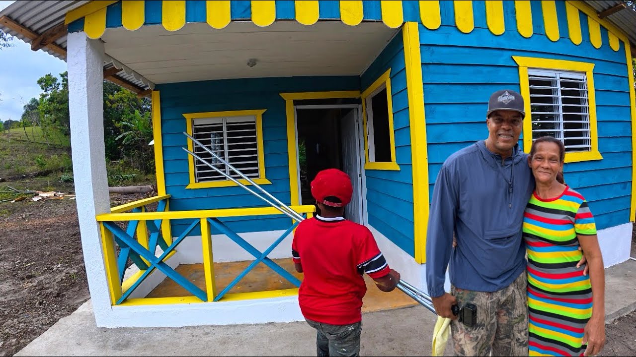 ASÍ VAMOS CON LA CASA PARA DOÑA MARITZA. El Monte Sinaí 