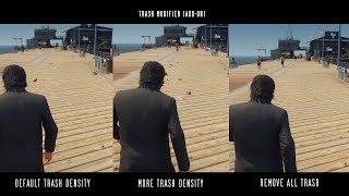 GTA 5 NaturalVision Evolved - Trash modifier (Comparison)