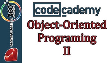 Learn Ruby with Codecademy: Object Oriented Programming II