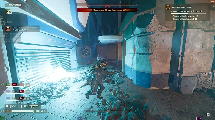 Helldivers 2, battle of super earth equality on sea