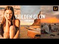 Golden Glow Cinematic Lightroom Preset