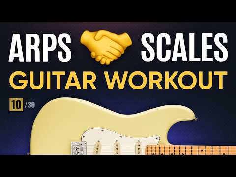 Scales And Arpeggios Aren't Different Concepts - Practice Them TOGETHER!