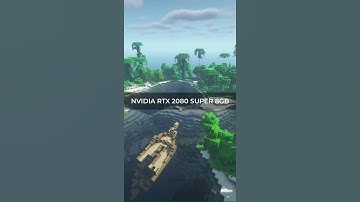 Minecraft FPS Benchmarks RTX 2080 Super 8GB Nvidia