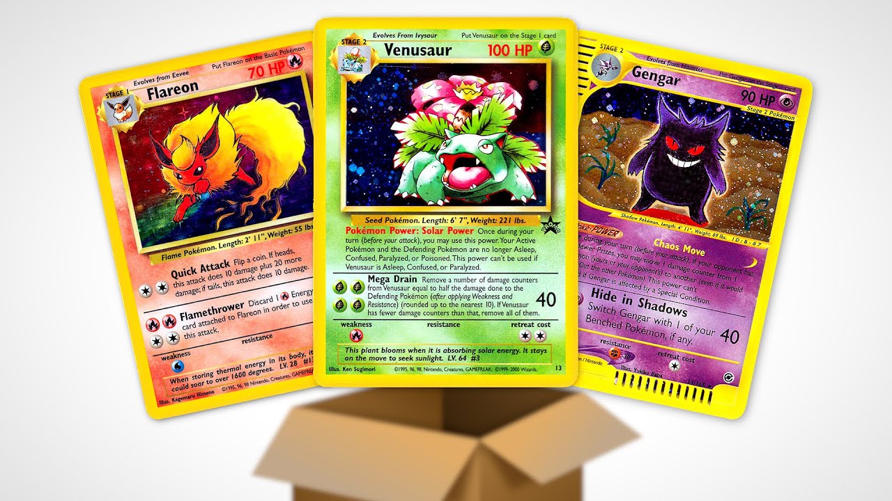 I Found My Old Pokemon Cards!