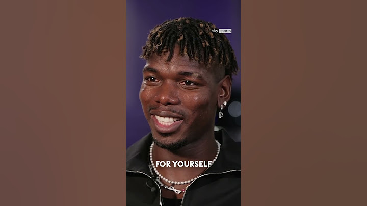 "I would just like to be on the pitch" - Paul Pogba talks for the first time since his ban