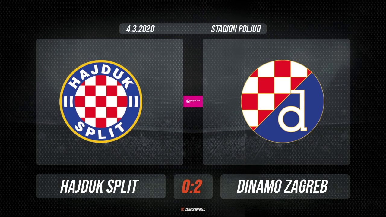 Hajduk Split Vs Dinamo Zagreb The Eternal Croatian Derby Youtube
