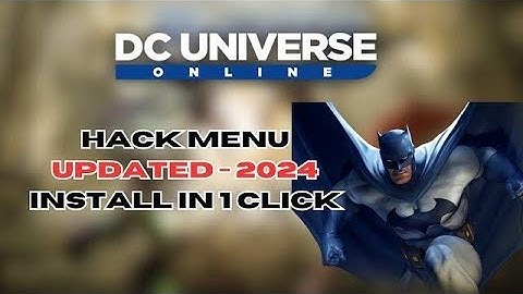 DC Universe Online(Dcuo) Hack / REMAKE / CHEATS FOR PC / TUTORIAL(2024)
