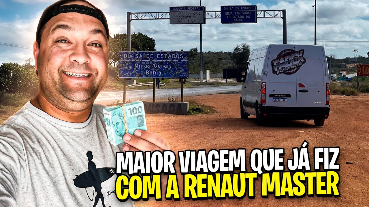 FRETE PARA O NORDESTE COM A RENAUT MASTER / SERÁ QUE CONSEGUI VOLTAR CARREGADO?