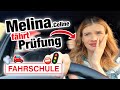 Praktische Führerscheinprüfung mit Melina Celine 🤯 | Fischer Academy