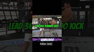 Use this to setup 360 tornado Kick 🌪️ | UFC 5 🔥 #easportsufc5 ##ufc5gameplay