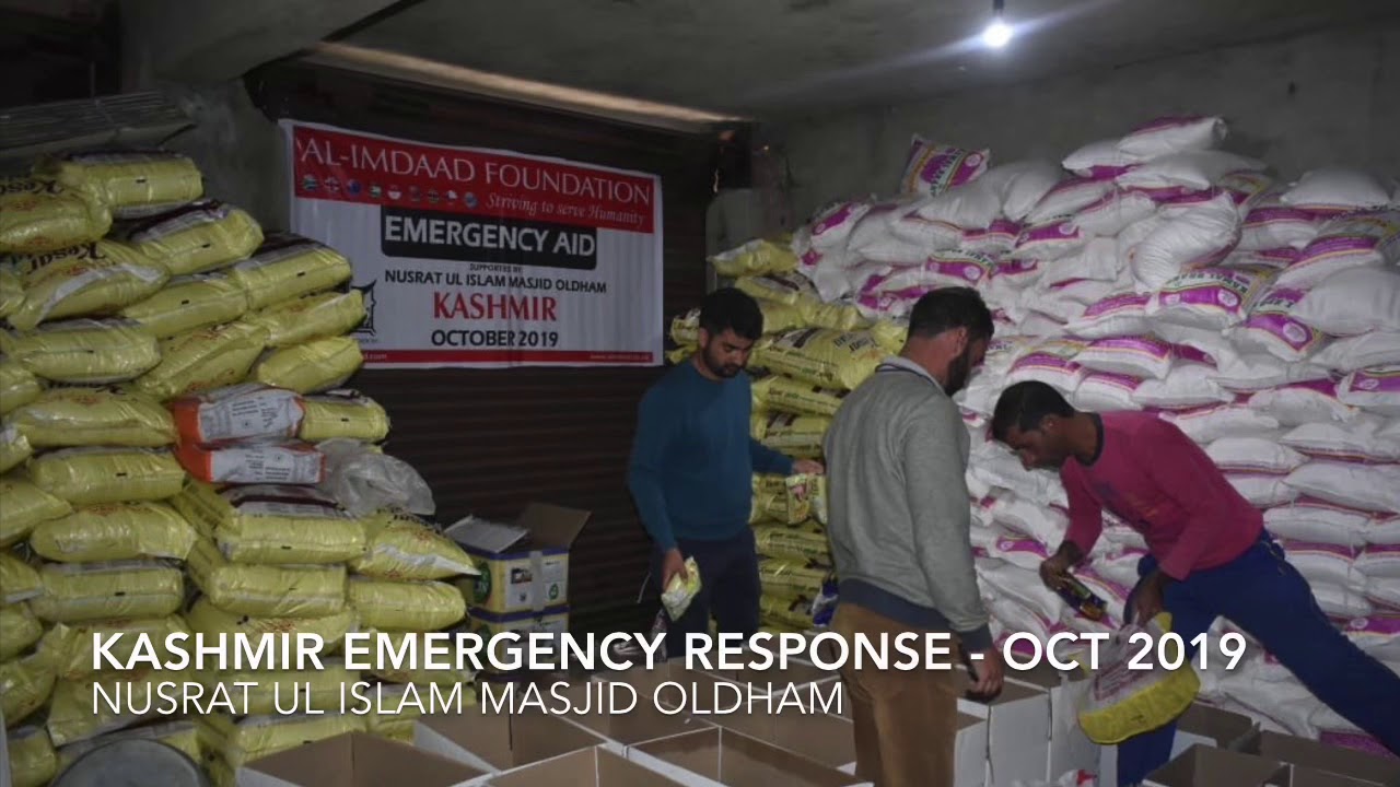 Kashmir Emergency Aid - October 2019