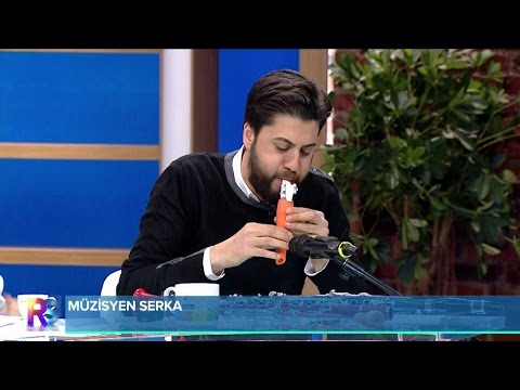 Renkli Sayfalar -  Serkan Çağrı havuçtan flüt yaptı!