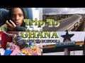 ROAD TRIP FROM LAGOS, NIGERIA TO ACCRA, GHANA || Back to school vlog