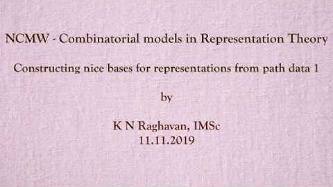 The path model (continued) 7 by K.N.Raghavan