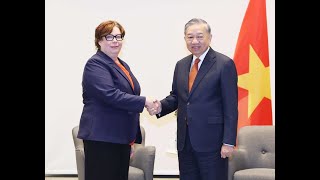 Генеральный секретарь То Лам встретился с председателем Коммунистической партии Финляндии