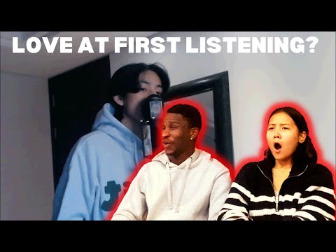 It’s Beginning To Look A Lot Like Christmas (cover) by V of BTS | HER 1ST TIME REACTING TO V of BTS