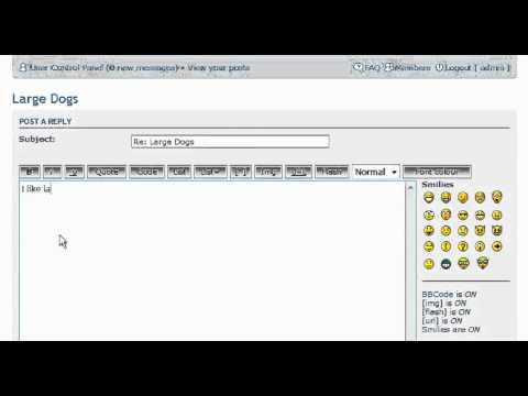 PHPBB3 - Replying to existing topics in phpBB