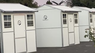 Tiny homes are being built for the homeless in Isla Vista
