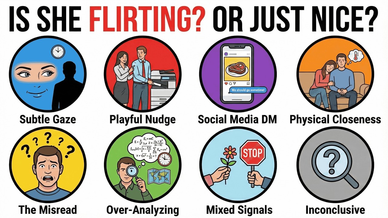 Is She FLIRTING With You Or Just Being Nice