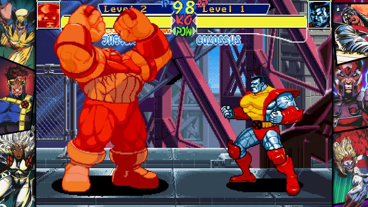 MvC Fighting Collection: X-Men: Children of The Atom All X-Abilities & Hyper X Moves