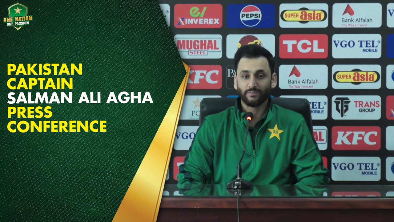 Pakistan Captain Salman Ali Agha's Pre-Series Press Conference | PAK vs AUS T20I Series | MJ1H