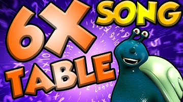 6 TIMES TABLE SONG - 6x TABLE ADVENTURE