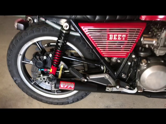 Z400FX モリワキ手曲げ ショート管 試作品1号 - YouTube