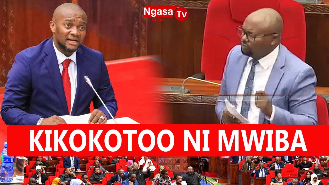 KIKOKOTOO BADO NI MWIBA / HATUWEZI KUENDELEA KUISHI NA WENYE MALALAMIKO - MBUNGE MONNI WA CHEMBA