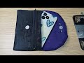 DIY Fabric Mobile Hand Purse Cutting &amp; Stitching Tutorial | Easy Handmade Phone Pouch