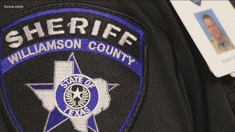 The pursuit policy of the Williamson County Sheriff