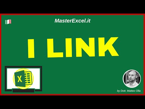 MasterExcel.it - I Link (Collegamenti Ipertestuali) su Excel cosa sono, come inserirli e molto altro