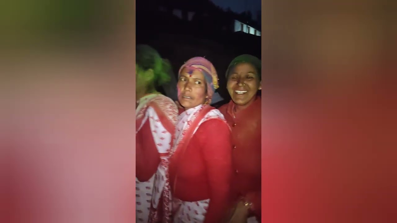 आप सभी को नमस्ते 🙏🌹🌹🌟🫶हमारे गांव की लास्ट होली