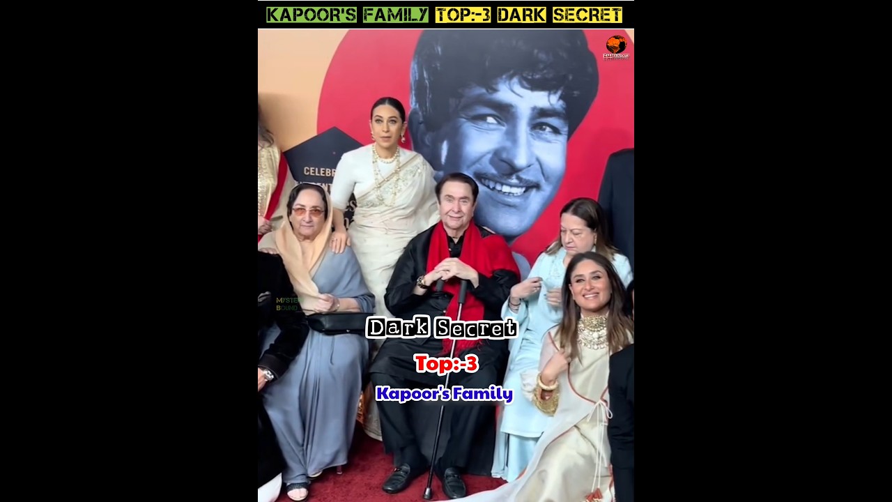 What are the three dark truths of the Kapoor family?😱 