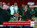 اللقطات الأولى لجابر نصار يسلم سلمان الدكتوراه الفخرية 